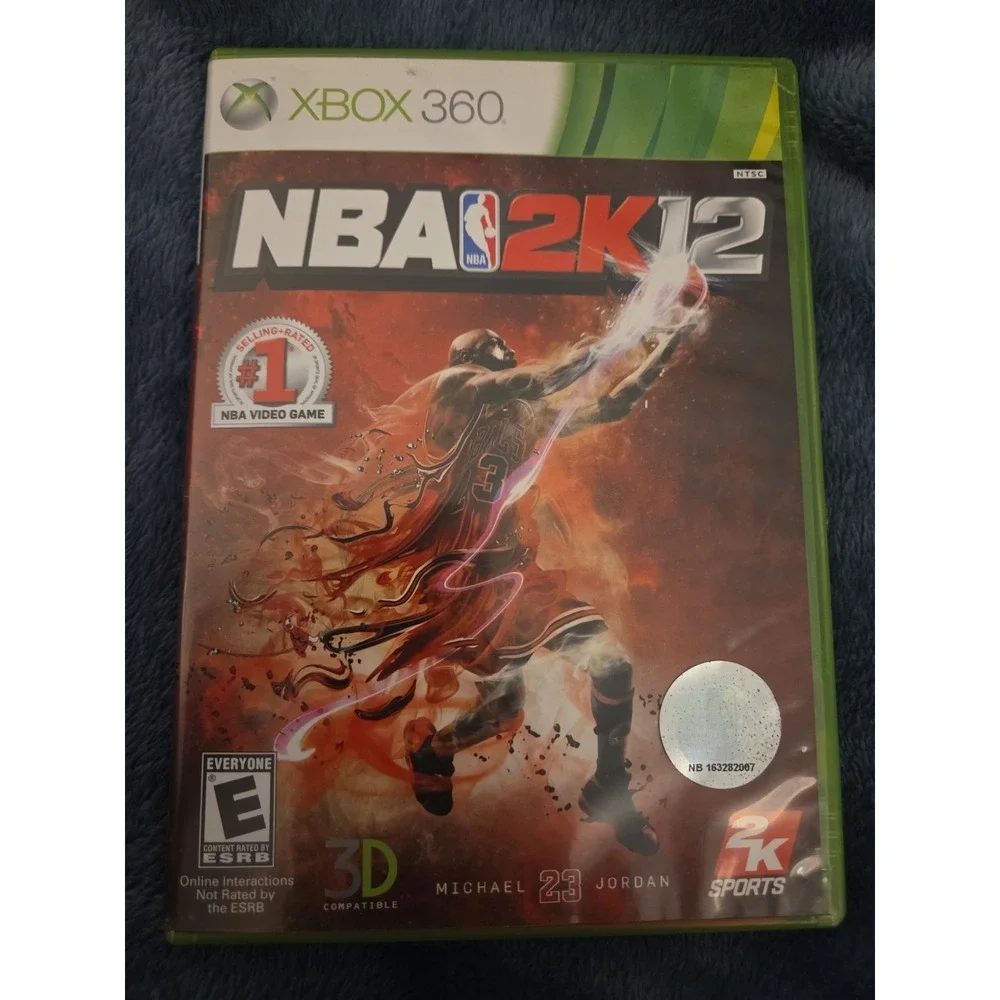 NBA 2K12 (Microsoft Xbox 360, 2011) Basketball Used Tested